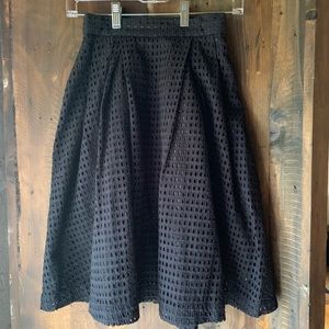 Fantastic black skirt.